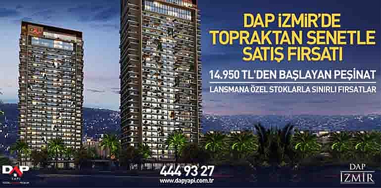 DAP İzmir güncel konut fiyat listesi