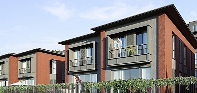 Liv Bahçeşehir konut projesinde 36 ay vadeli ev satışı