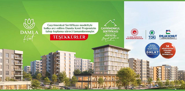 Emlak Konut Damla Kent #DMLKT Halka Arz Sonuçları