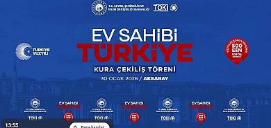 Aksaray TOKİ kura sonuçları 14 ilçe için belirlendi