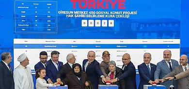 Giresun'da TOKİ Hak Sahipleri Belirlendi