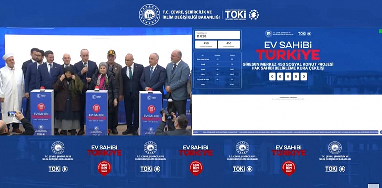 Giresun TOKİ Kura Sonuçları Açıklandı: 14 İlçede Hak Sahipleri Belli Oldu